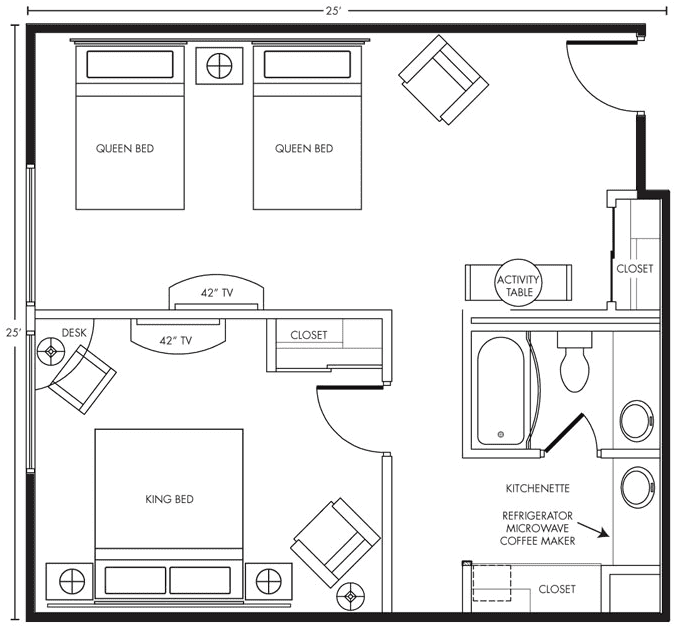 hotels-near-hershey-park-pa-hotel-pennsylvania-2-bedroom-suite