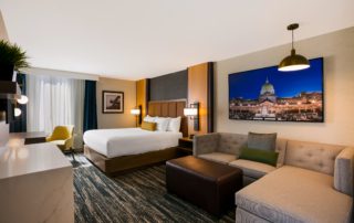 Photo of renovated rooms at our Best Western Harrisburg Hershey Hotel